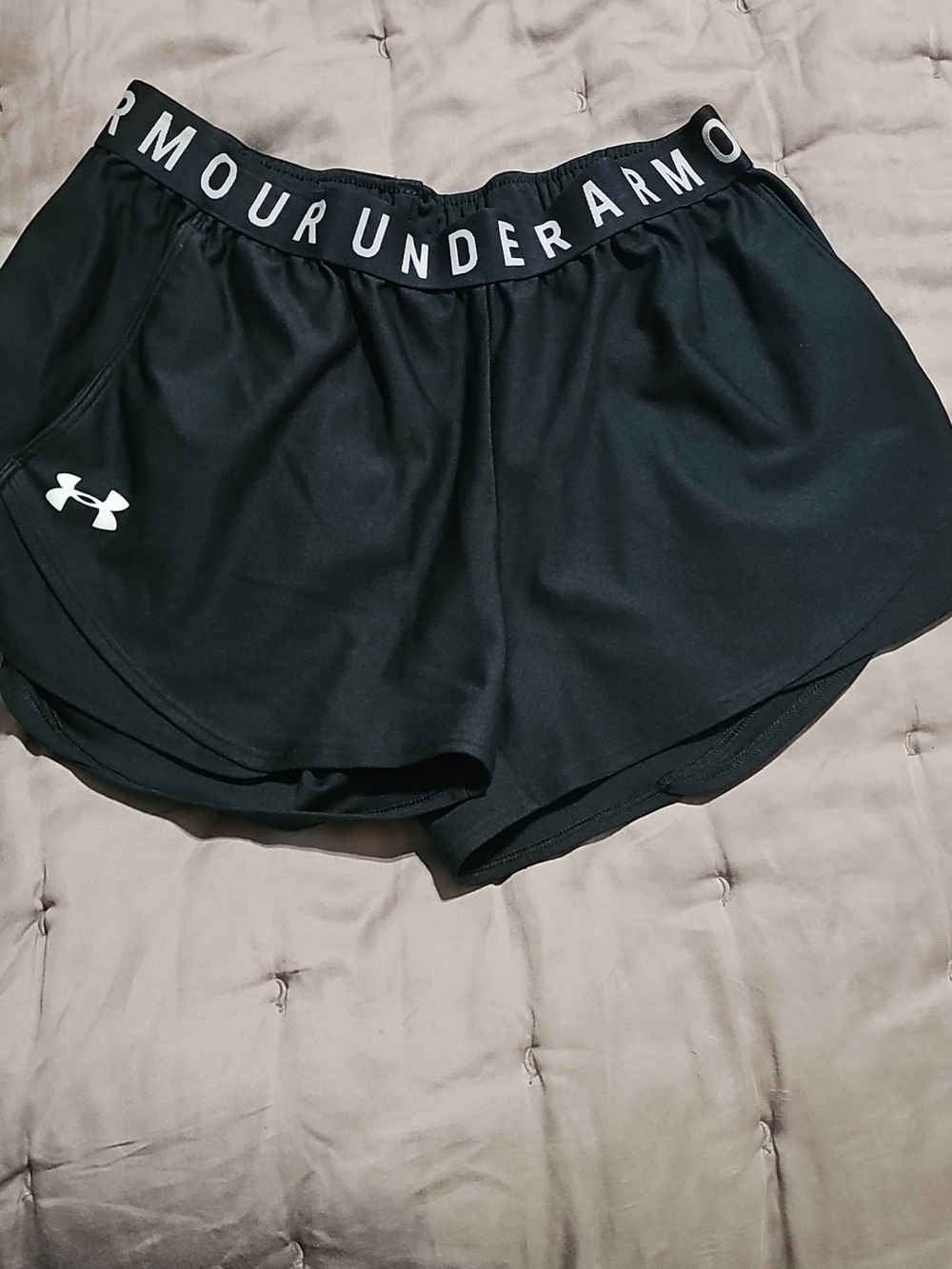 Under Armour Women’s‎ Black Performance Running Shorts